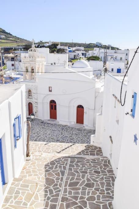 Το Πάνω Σπίτι Της Μαριάνθης Villa Márpissa Buitenkant foto